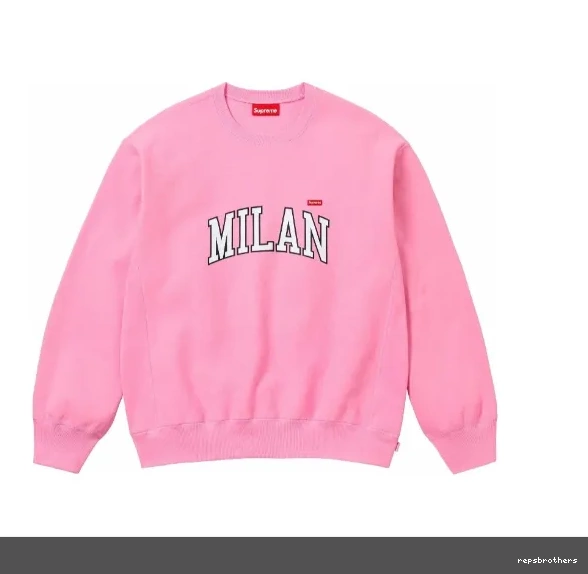 Open Black City Shop White Round Chicago Neck Shanghai Blue Milan 4-pin Royal 24SS Shanghai Los Royal Angeles Pink Paris Crewneck Blue Hoodie Limited 6-Thread 0913